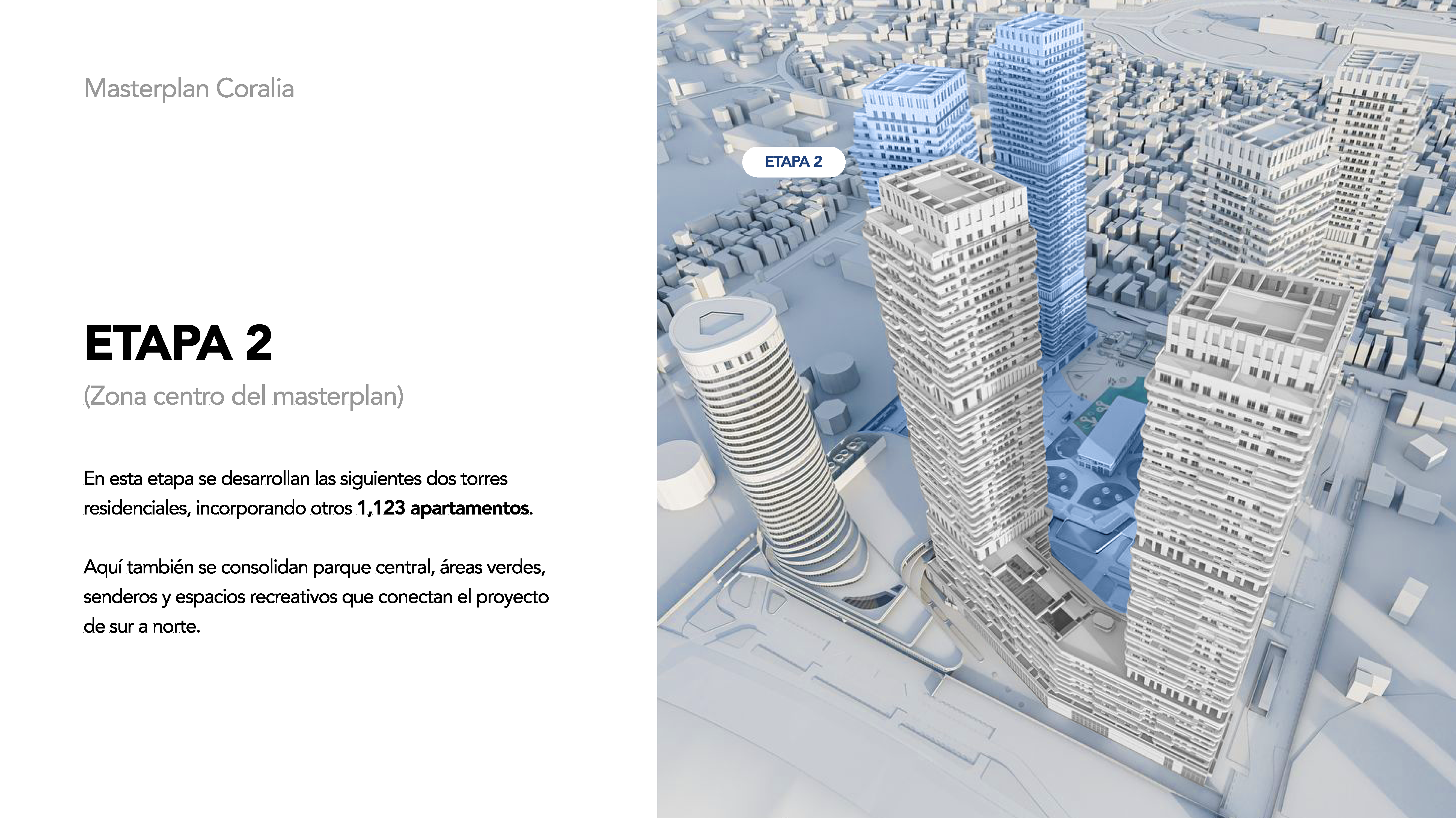 ETAPA 2 - Zona centro del masterplan